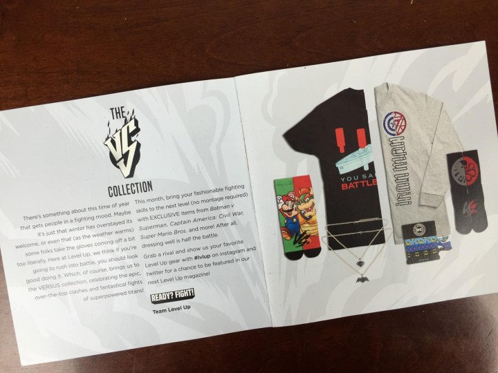 Level Up T-Shirt Box by Loot Crate March 2016 (2)