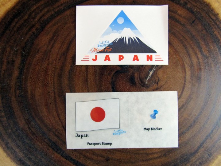 Map Sticker and Passport Sticker