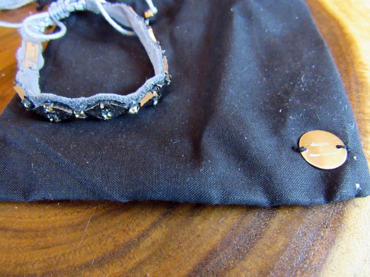 Deepa Gurnani Nova Bracelet in Gun Color