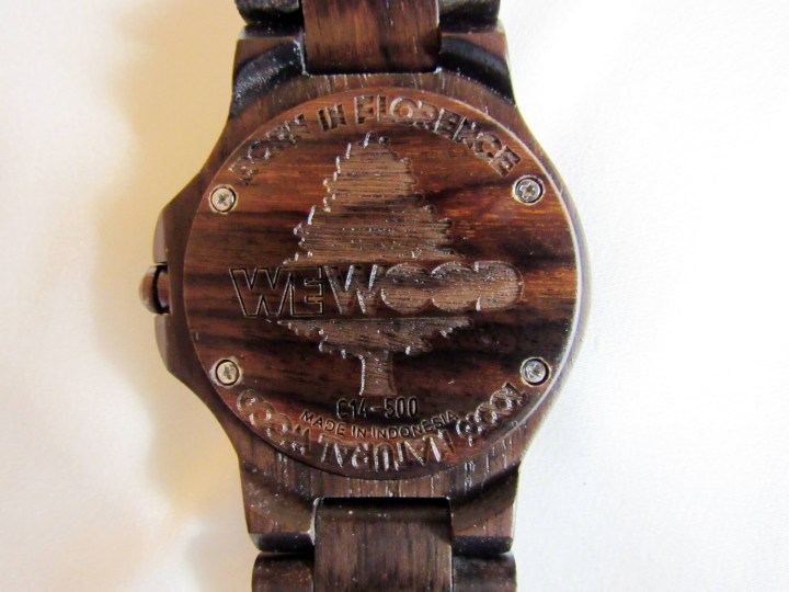 Back of the watch