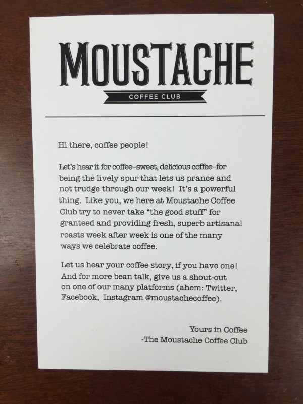 Moustache Coffee Club March 2016 (1)