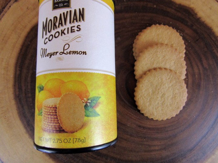 Meyer Lemon Moravian Cookies