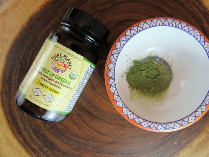 Pure Planet Best of Greens Lemon Flavor