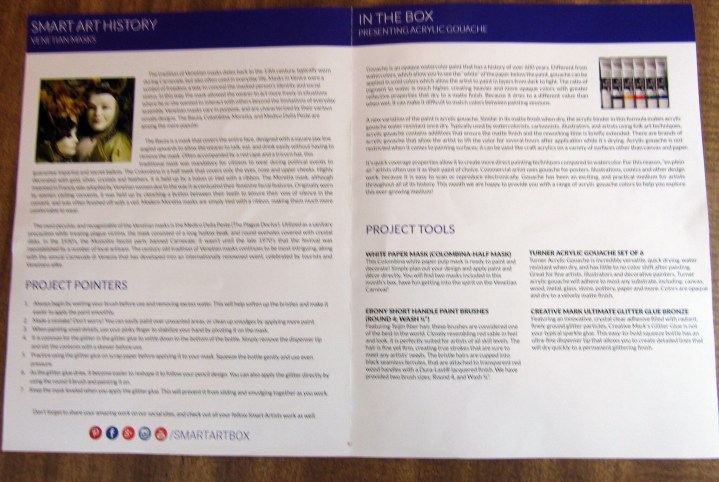Left Side - Art History, Right Side - Project Tools