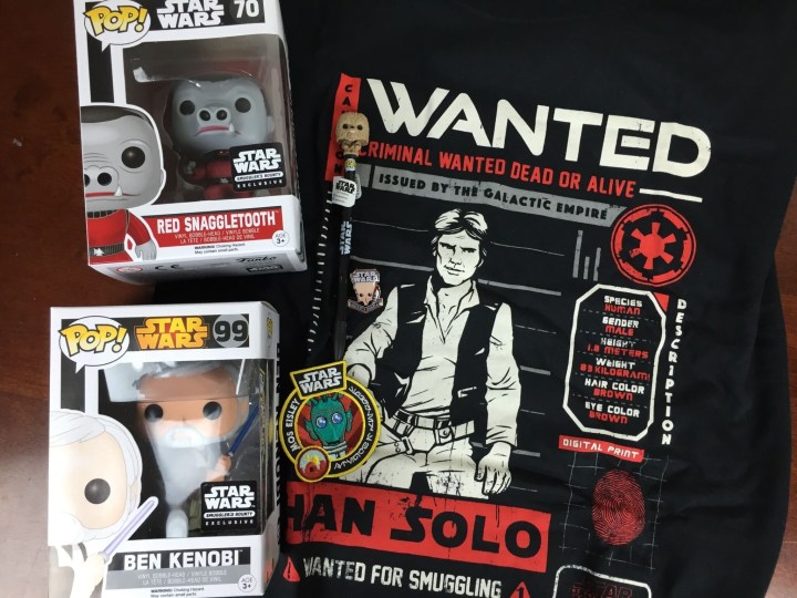 Smuggler's Bounty Star Wars Box March 2016 review