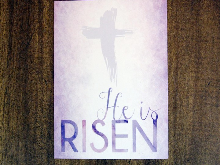 He is Risen Print