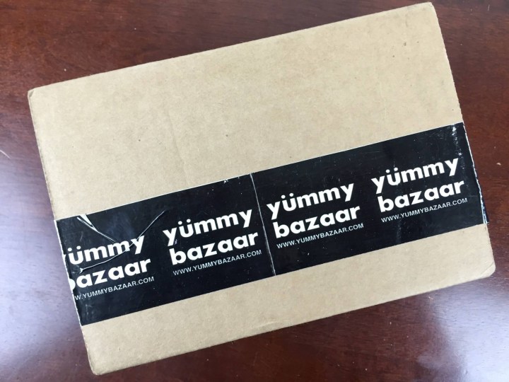 Yummy Bazaar Box March 2016 box