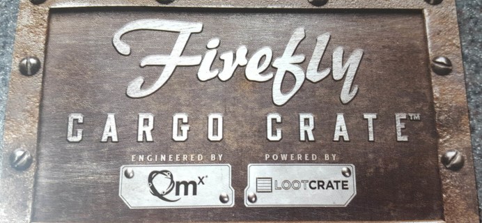 Firefly Cargo Crate Founders Pin + Subscriptions Close Soon!