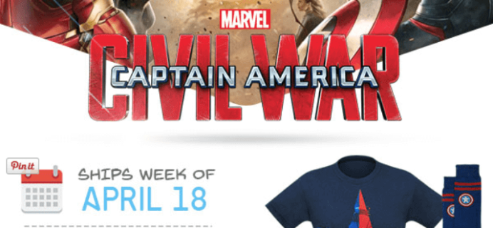 HeroBox Captain America: Civil War Mystery Box Now Available!