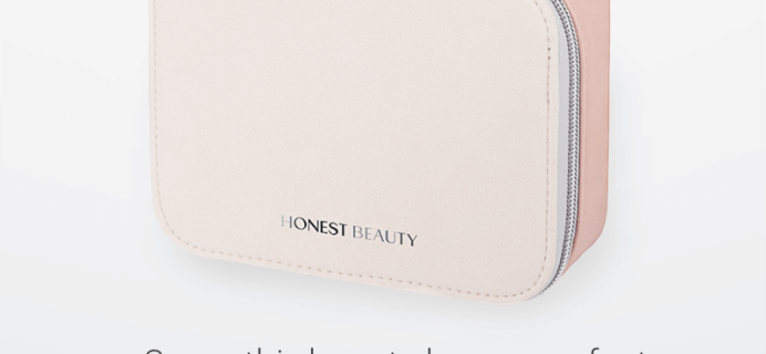 Honest Beauty Freebie:  Travel Bag with April Bundle!
