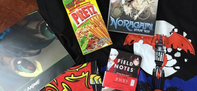 Loot Anime February 2016 Subscription Box Review & Coupons: HAUNTED