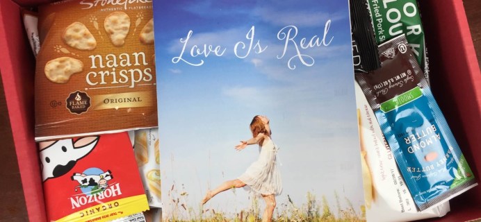 Love With Food March 2016 Deluxe Box Review + Coupon