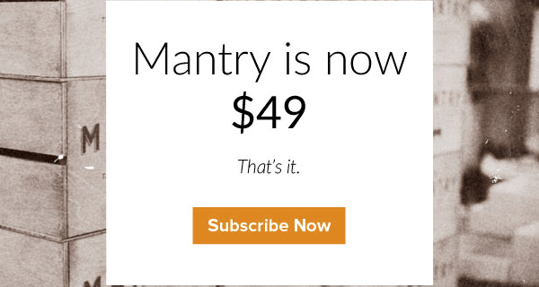 Mantry Box Price Drop!