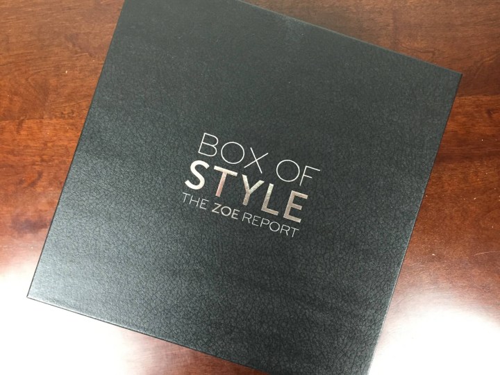 rachel zoe box of style spring 2016 box