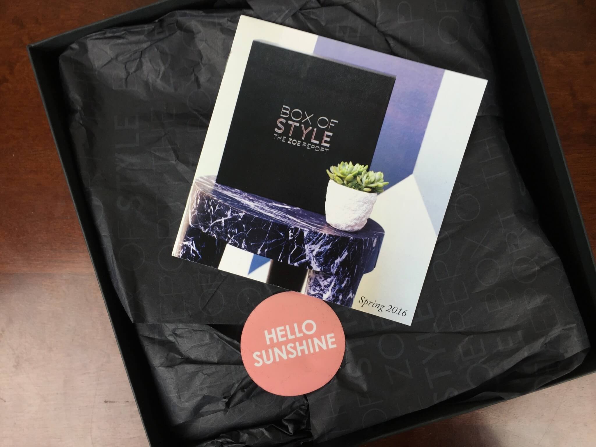 Box of Style by Rachel Zoe - The Serene Stylist