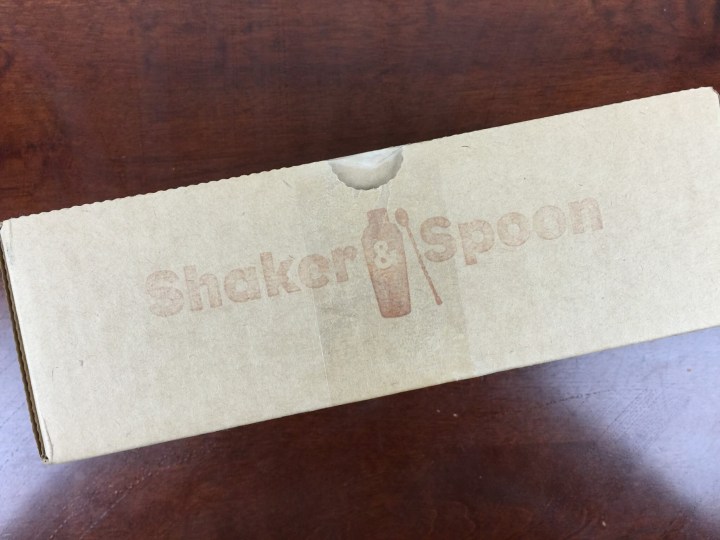 shaker and spoon march 2016 box