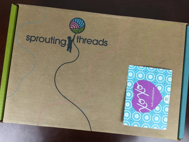 sprouting threads march 2016 box