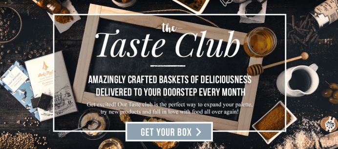 April 2016 Taste Club: Sample Box Full Spoilers + 50% Off Coupon!