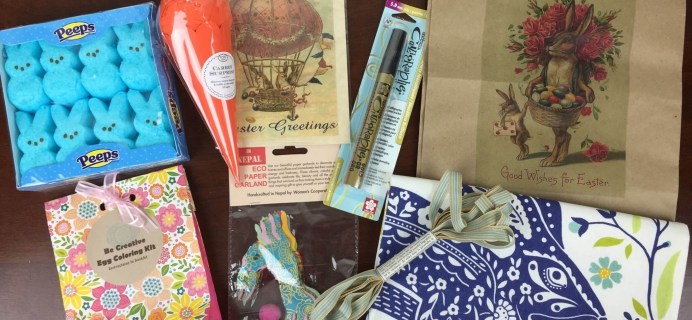 Tinselbox February 2016 Subscription Box Review & Coupon – Easter!