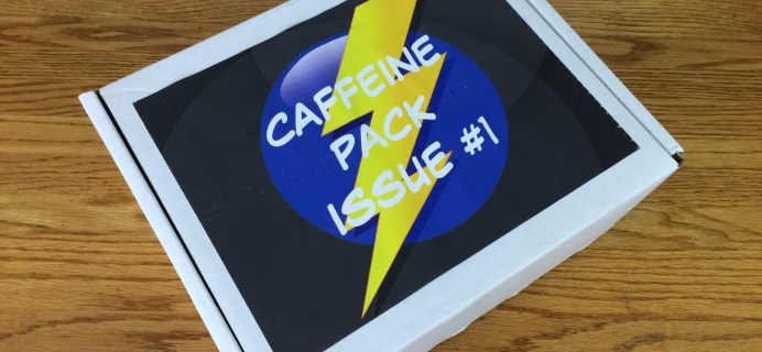 Caffeine Pack Subscription Box Review – April 2016