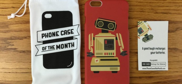 Phone Case of the Month Subscription Review + Half Off Coupon – April 2016