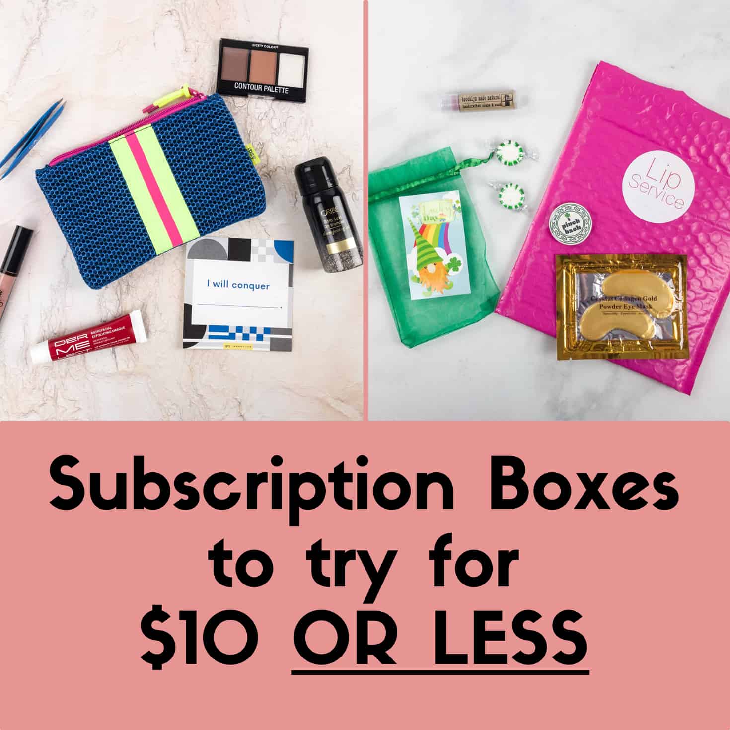 Try before you buy sample subscriptions