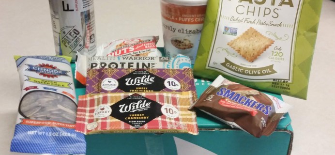 FitSnack April 2016 Subscription Box Review & Coupon