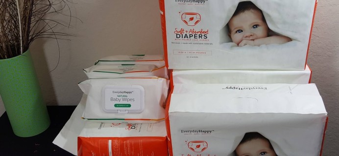Everyday Happy Diaper Care Kit Subscription Review