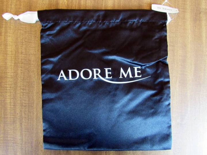 Satin Lingerie Bag - Front