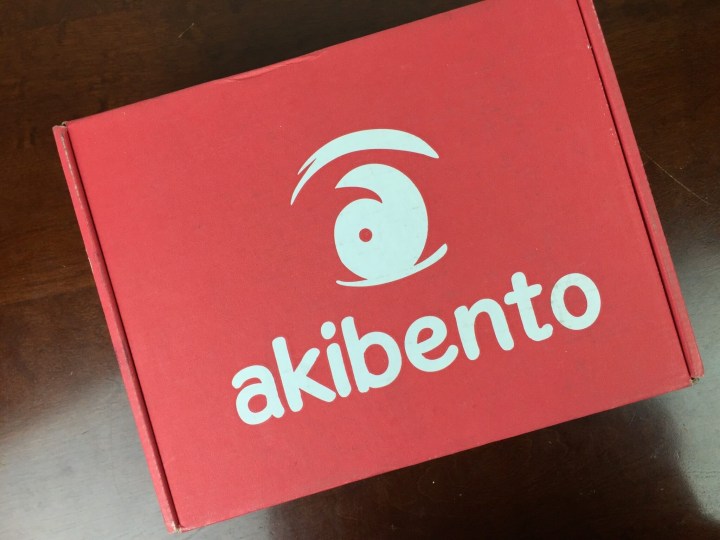 Akibento April 2016 box