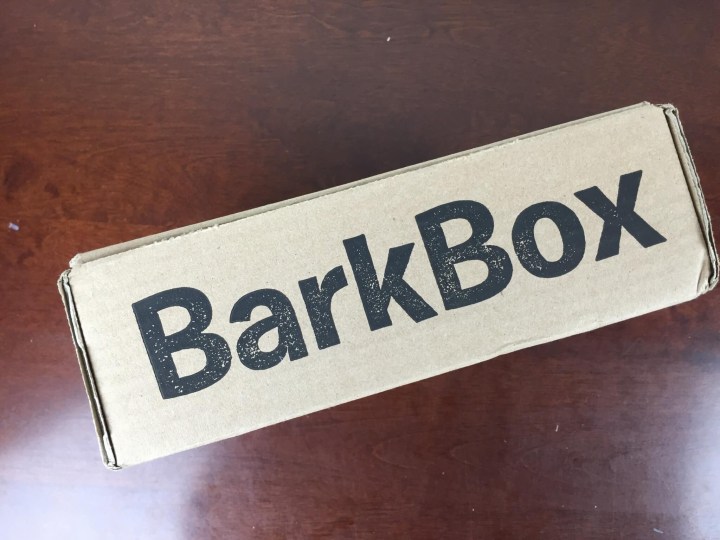 BarkBox April 2016 box