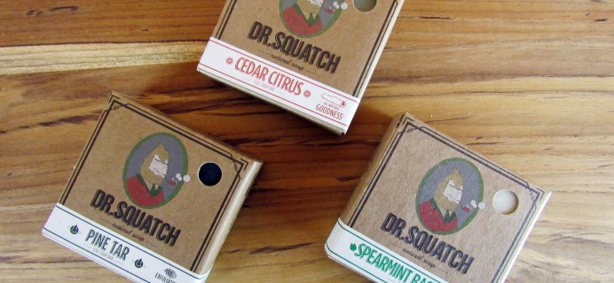 Dr. Squatch Soap Subscription Box Review