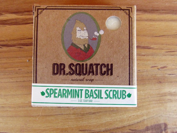 Spearmint Basil Bar Soap For Men, Dr. Squatch