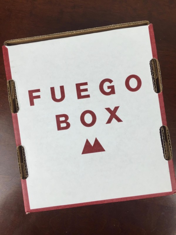 Fuego Box April 2016 unboxing