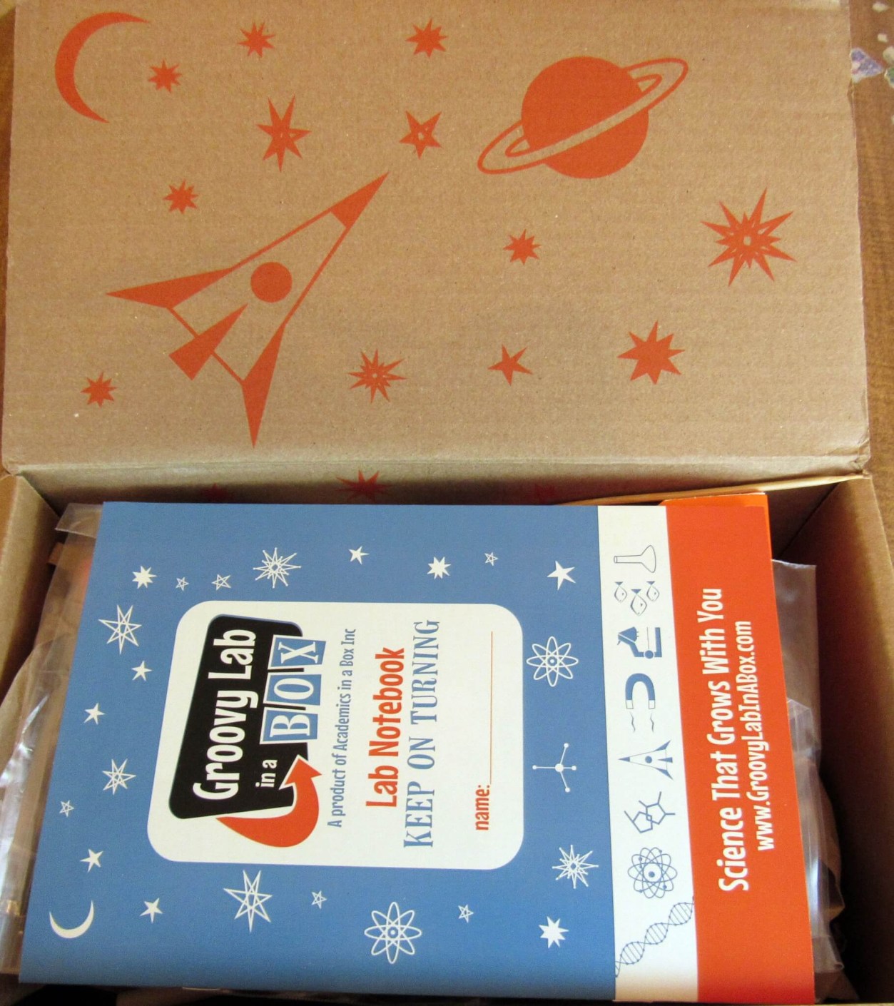 Groovy Lab in a Box Subscription Box Review & Coupon "Keep on Turning