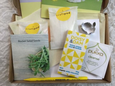 Craftpod Spring 2016 Subscription Box Review