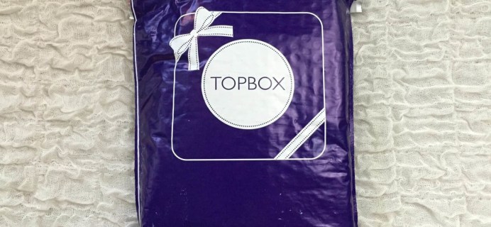 Topbox April 2016 Subscription Box Review