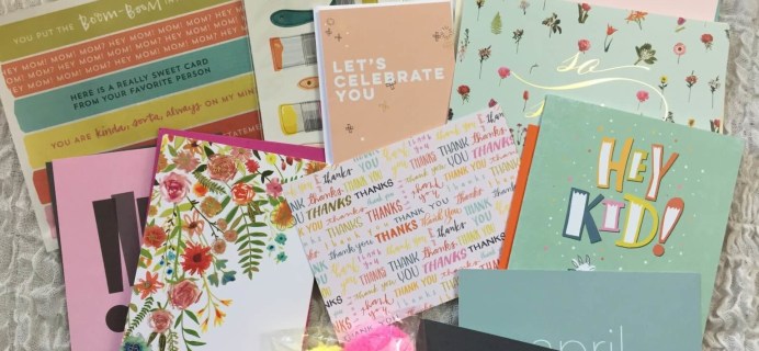 Studio Calico Stationery Kit April 2016 Subscription Box Review