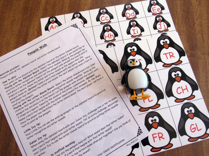 Penguin Walk Letter Blends
