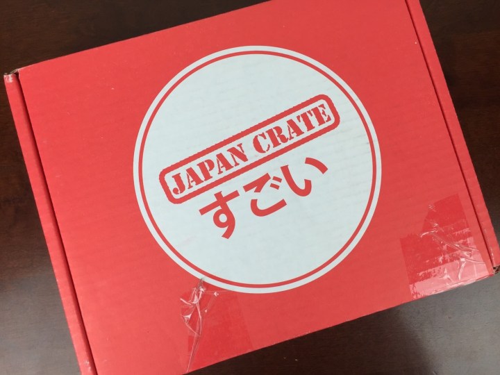 Japan Crate April 2016 box