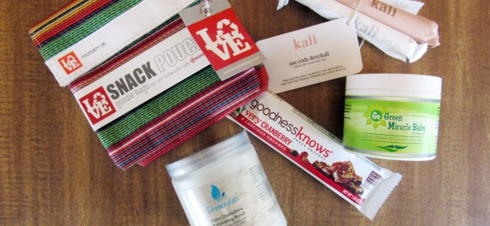 Kloverbox April 2016 Subscription Box Review & Coupon