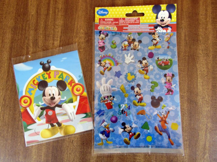 Mickey Mouse Playhouse Sticker Album with Stickers