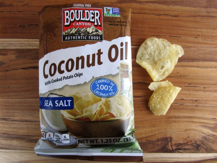 Coconut Oil Kettle Cooked Potato Chips by Boulder Canyon