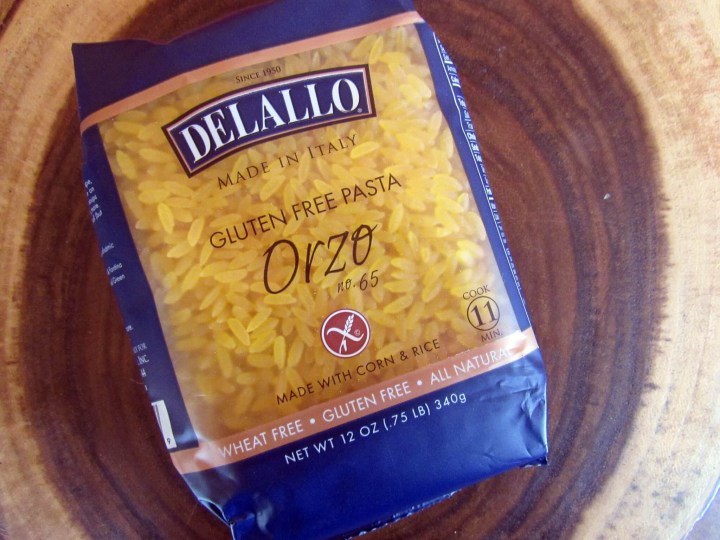 Gluten-Free Corn & Rice Orzo Pasta by DeLallo