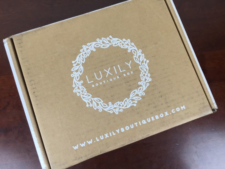 Luxily Boutique Box March-April 2016 box