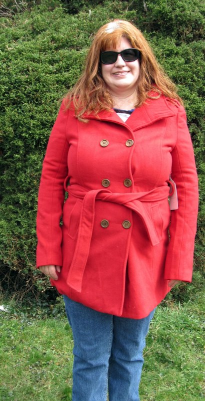 CiSono Red Peacoat