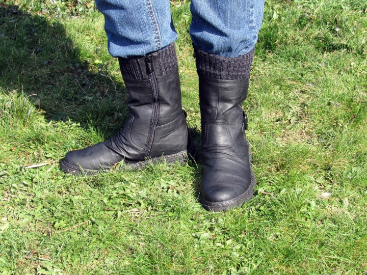 Wanted Black Boots - Front