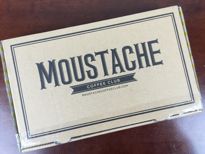 Moustache Coffee Club Box April 2016 box