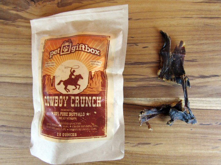 Cowboy Crunch 100% Pure Buffalo Meat Strips