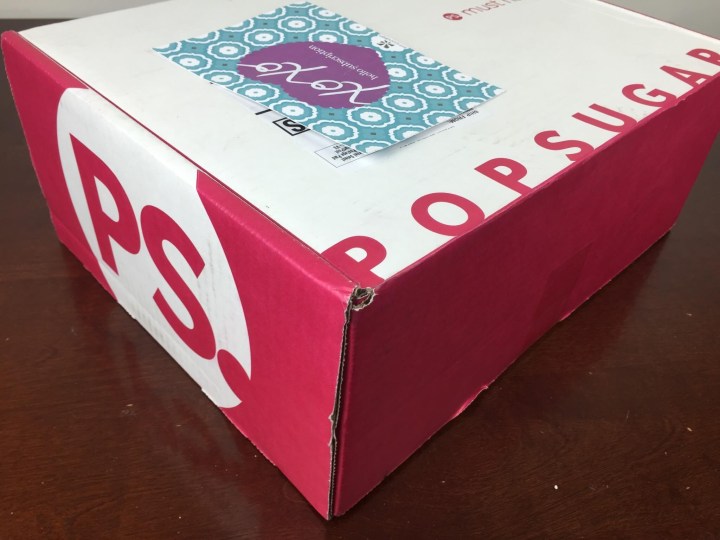 Popsugar Must Have Box April 2016 box